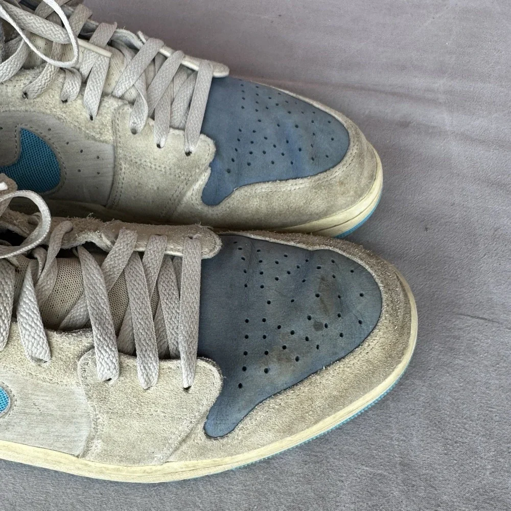 Size‎ 12 - Air Jordan 1 Zoom Comfort 2 High Dark Powder Blue